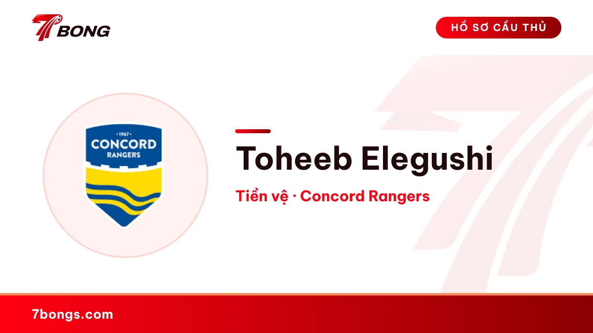 Toheeb Elegushi — Concord Rangers
