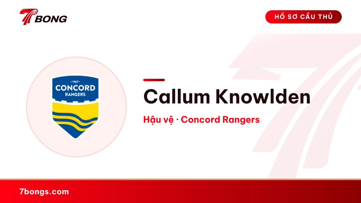 Callum Knowlden — Concord Rangers