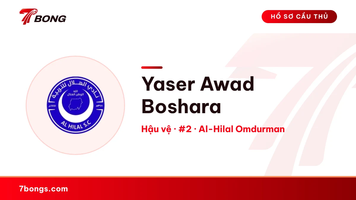 Yaser Awad Boshara — Al-Hilal Omdurman