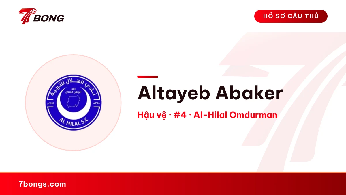 Altayeb Abaker — Al-Hilal Omdurman