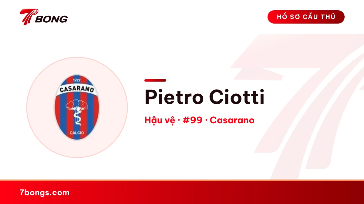 Pietro Ciotti — Casarano
