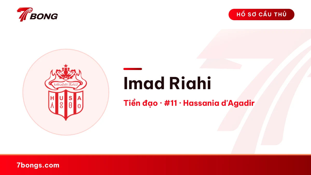 Imad Riahi — Hassania d'Agadir