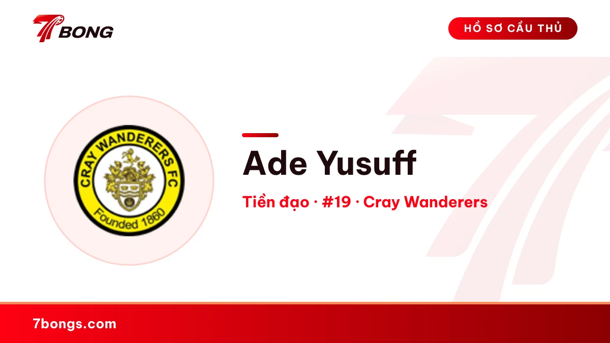 Ade Yusuff — Cray Wanderers