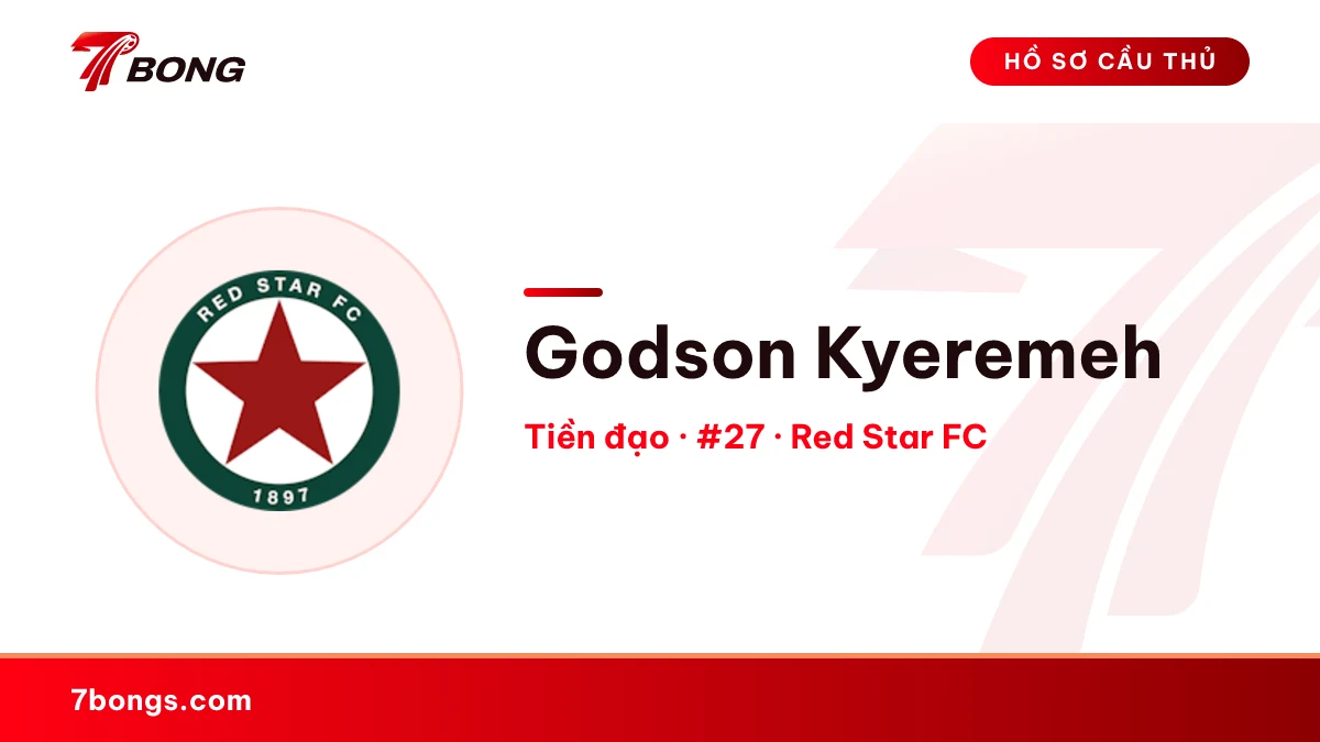 Godson Kyeremeh — Red Star FC
