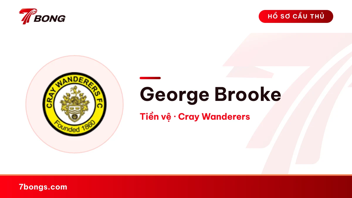 George Brooke — Cray Wanderers