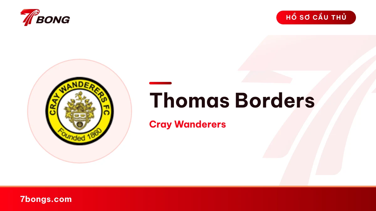 Thomas Borders — Cray Wanderers