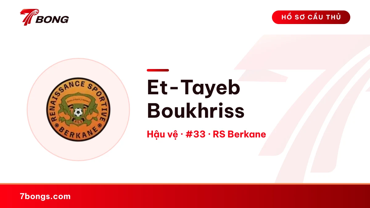 Et-Tayeb Boukhriss — RS Berkane