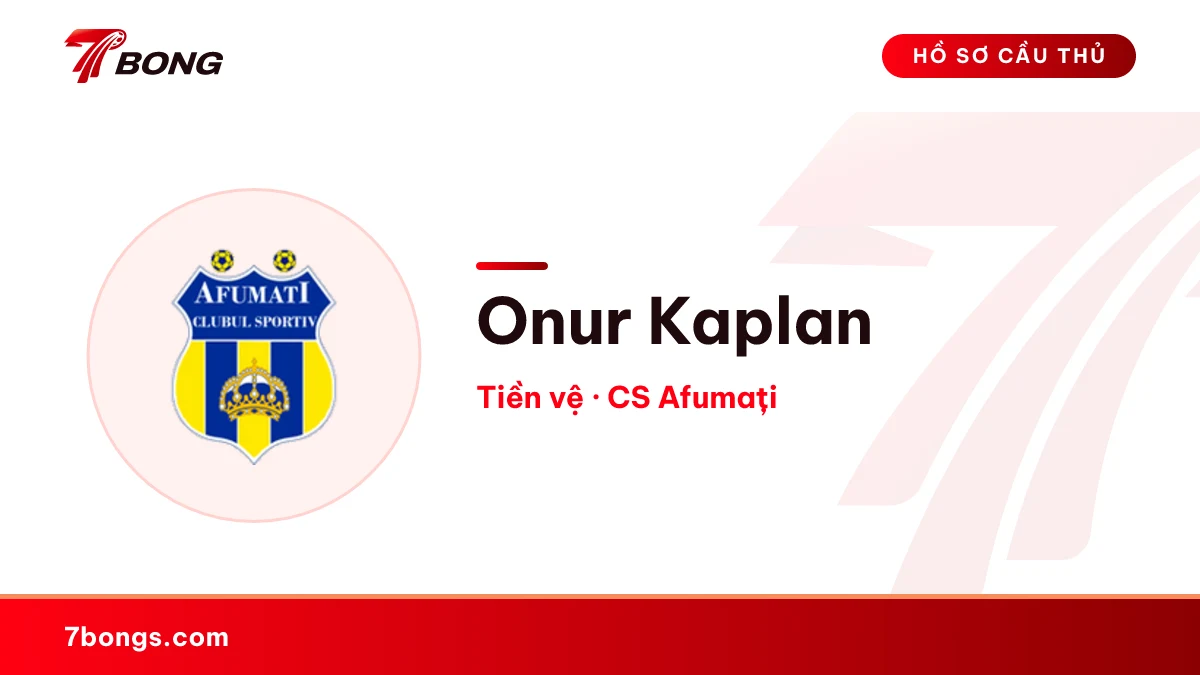 Onur Kaplan — CS Afumați