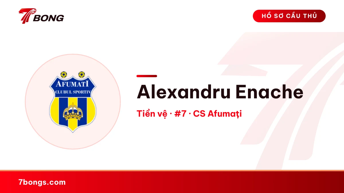 Alexandru Enache — CS Afumați