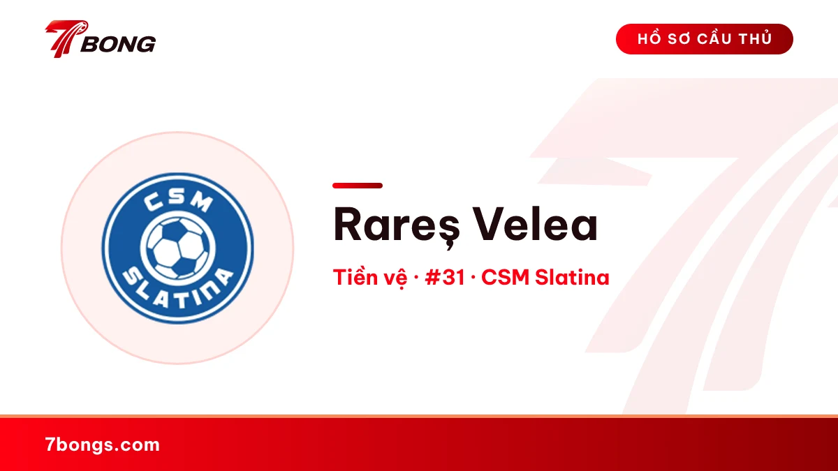 Rareș Velea — CSM Slatina