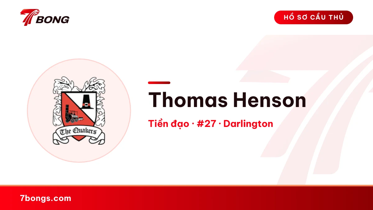 Thomas Henson — Darlington