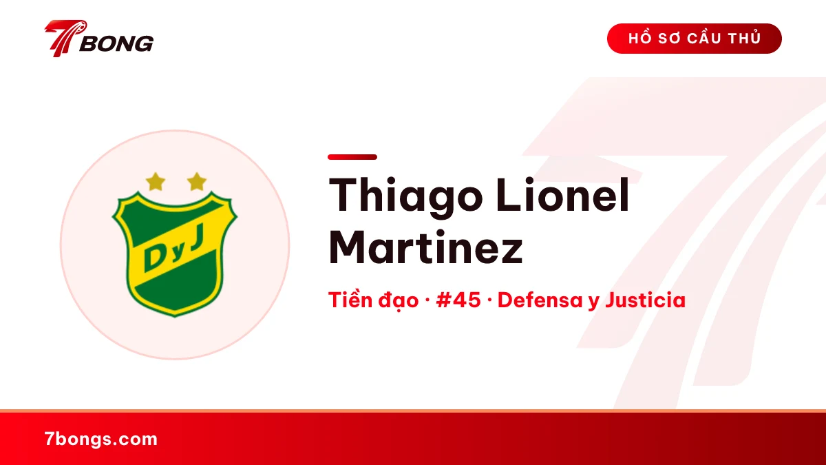 Thiago Lionel Martinez — Defensa y Justicia