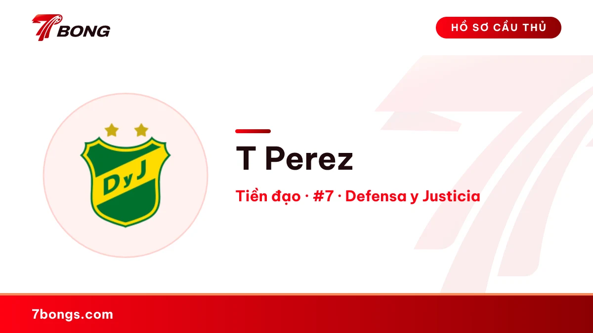 T Perez — Defensa y Justicia