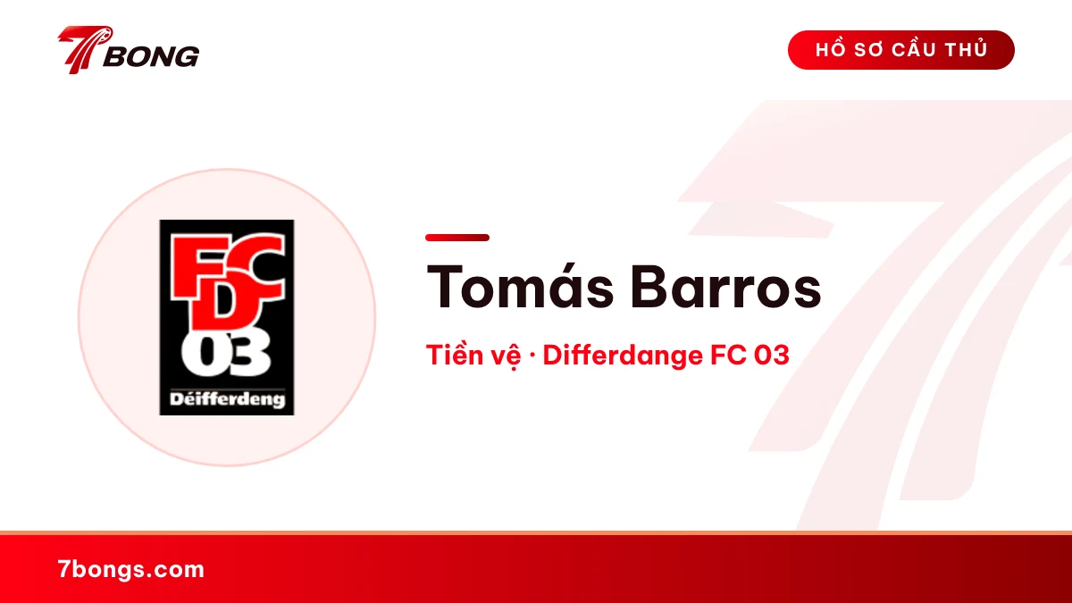 Tomás Barros — Differdange FC 03