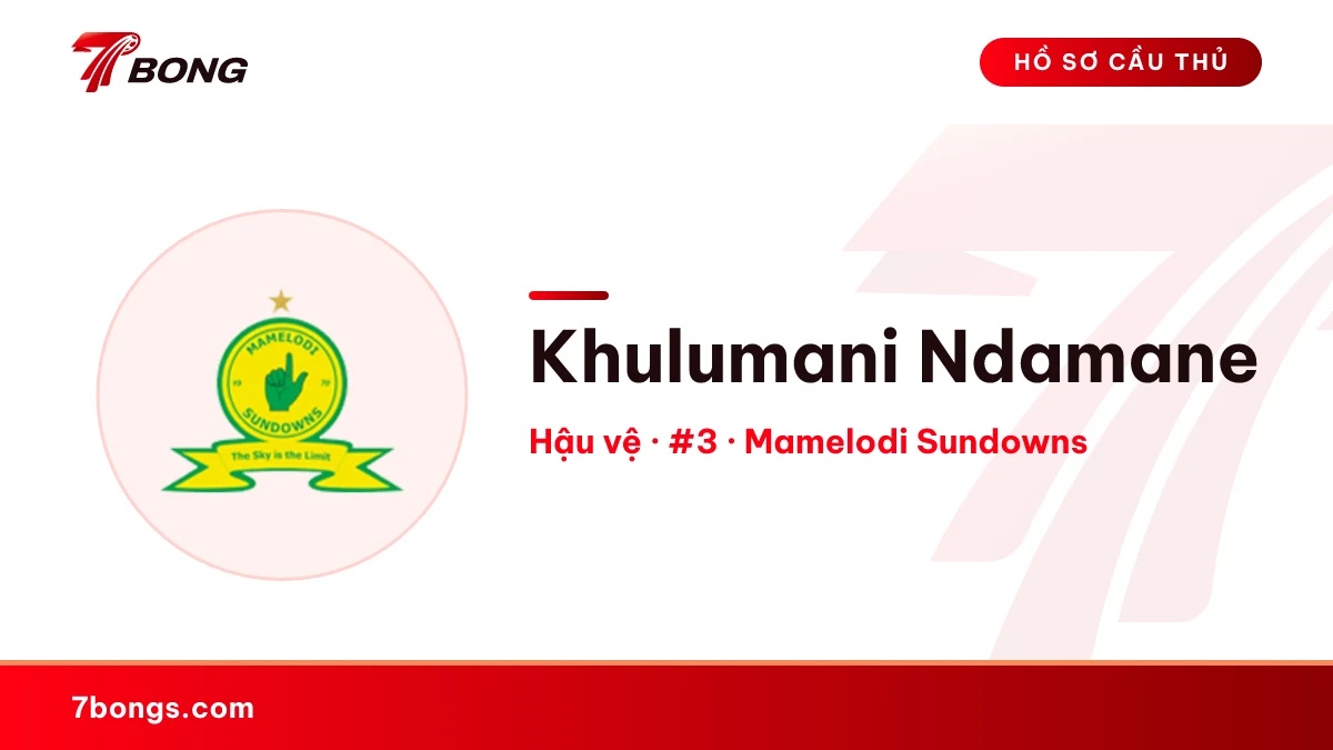 Khulumani Ndamane — Mamelodi Sundowns