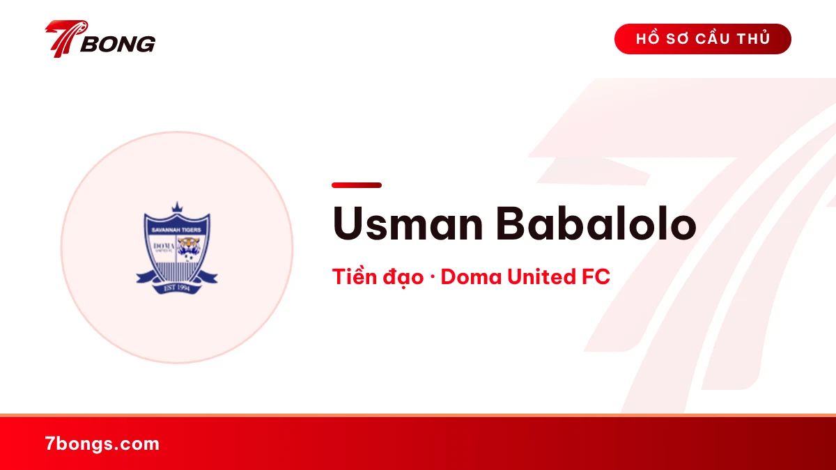 Usman Babalolo — Doma United FC