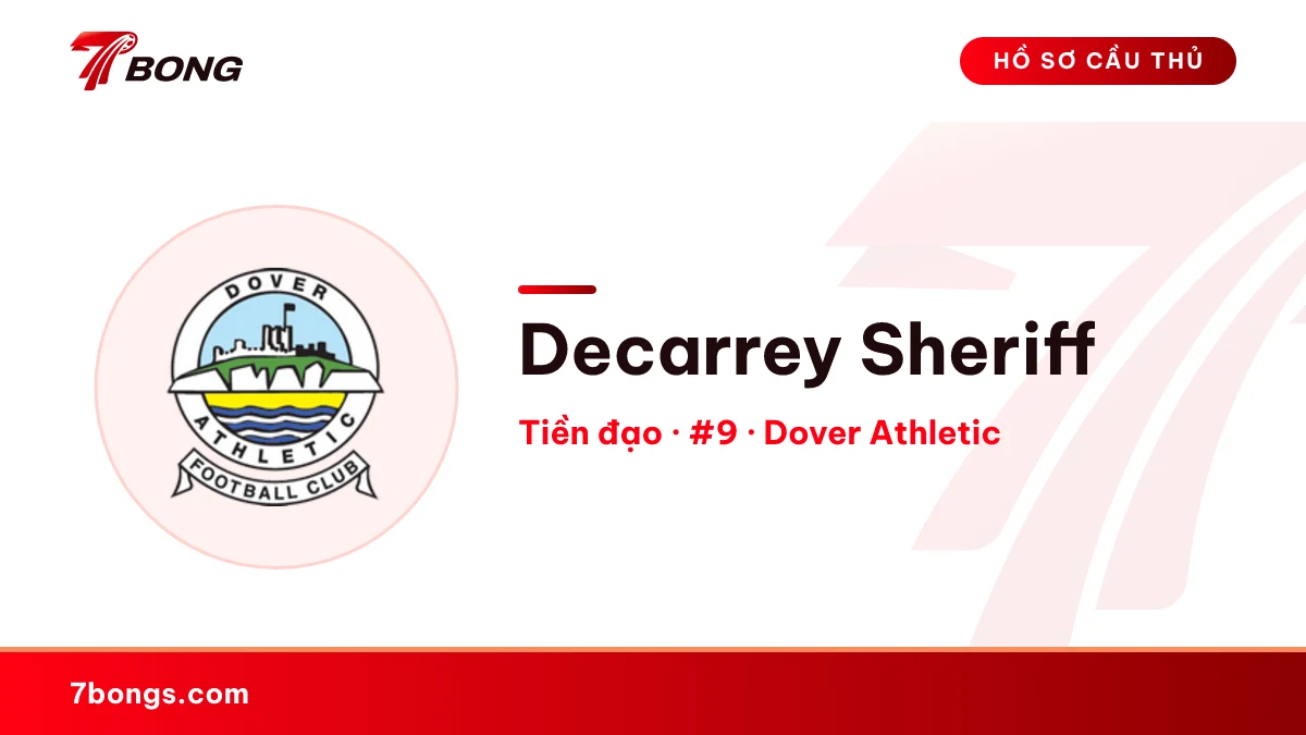 Decarrey Sheriff — Dover Athletic