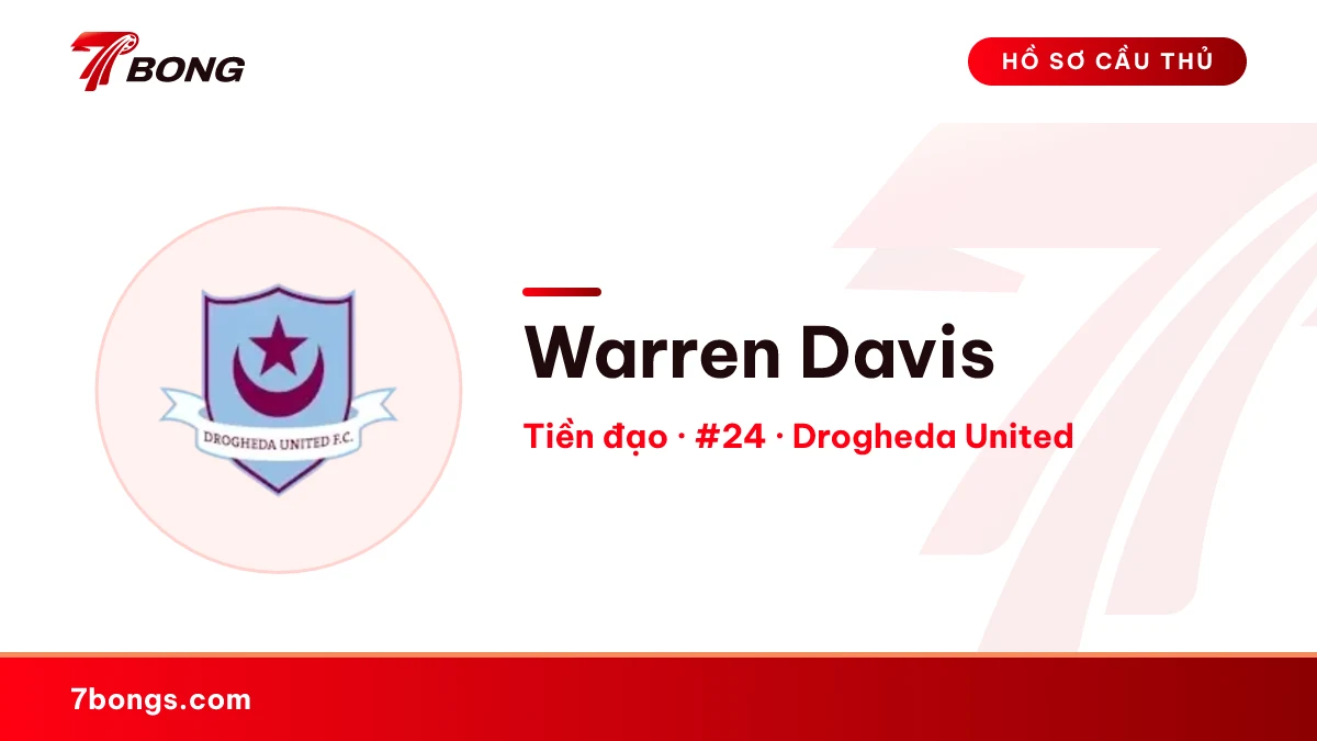 Warren Davis — Drogheda United