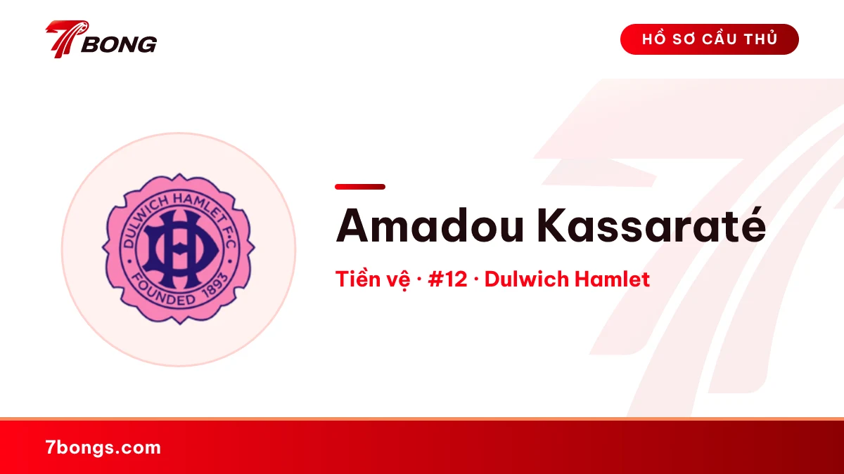 Amadou Kassaraté — Dulwich Hamlet