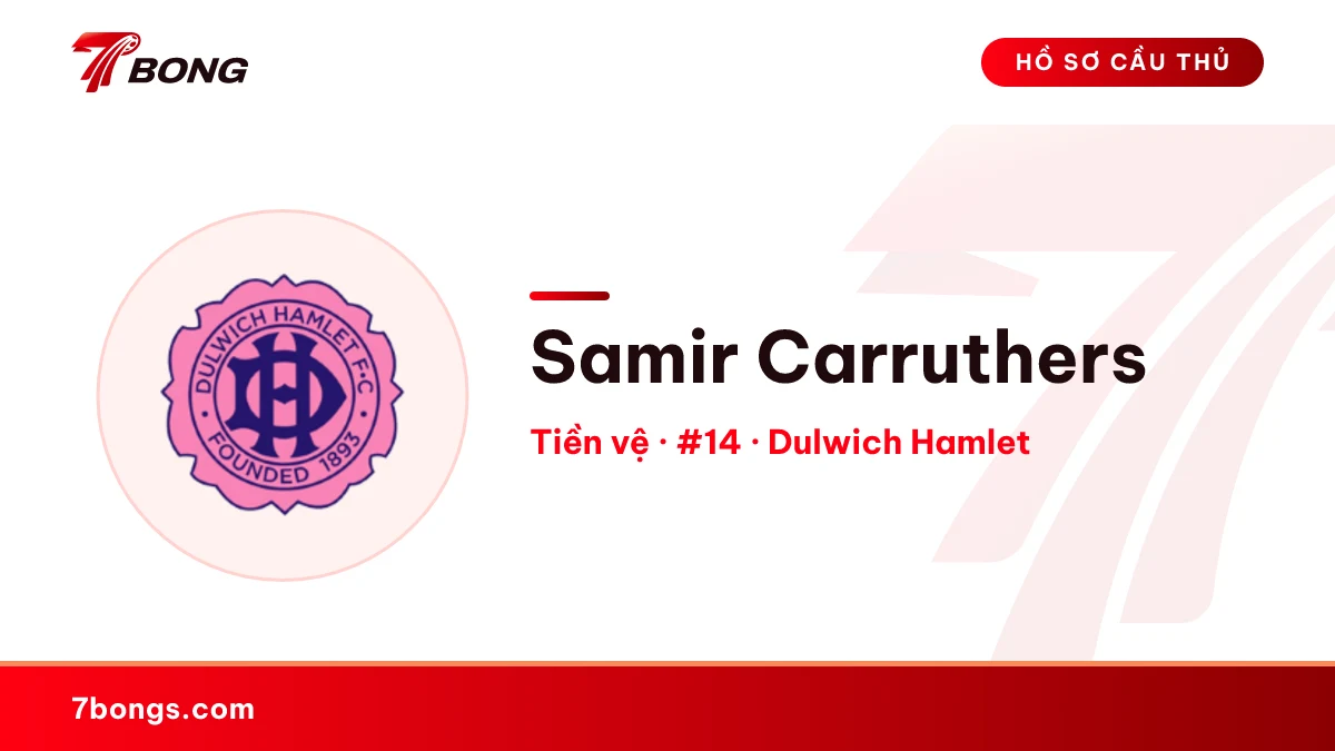 Samir Carruthers — Dulwich Hamlet