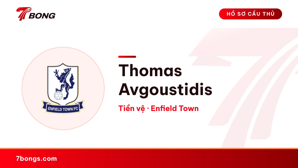Thomas Avgoustidis — Enfield Town