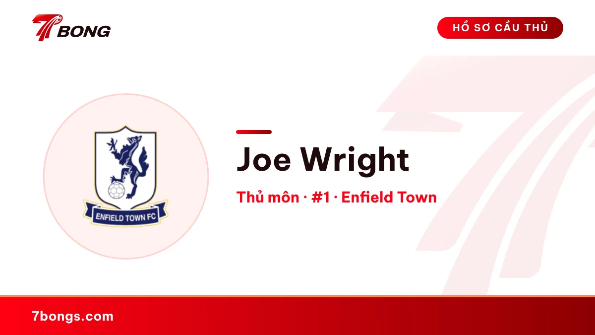 Joe Wright — Enfield Town