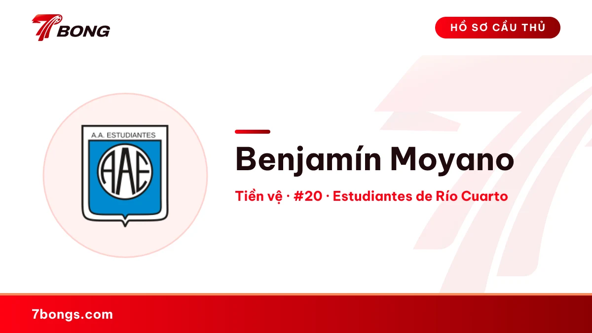 Benjamín Moyano — Estudiantes de Río Cuarto