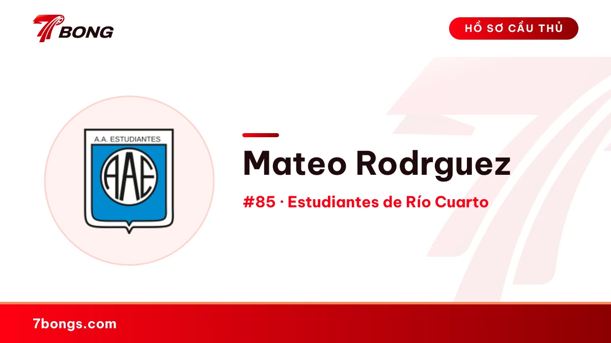 Mateo Rodrguez — Estudiantes de Río Cuarto