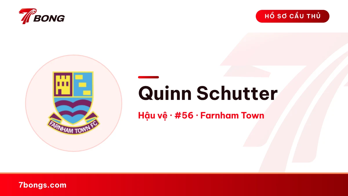 Quinn Schutter — Farnham Town