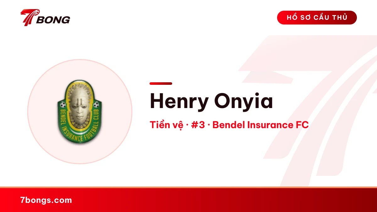 Henry Onyia — Bendel Insurance FC