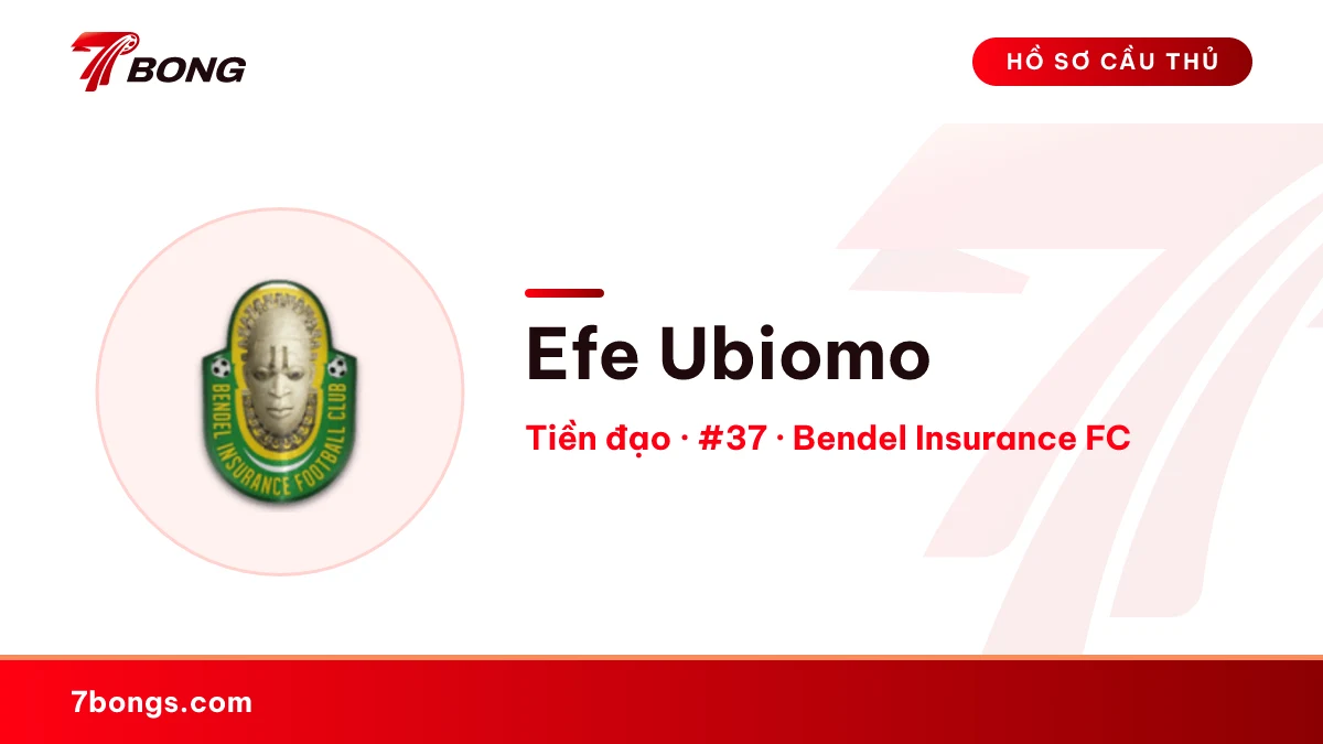 Efe Ubiomo — Bendel Insurance FC