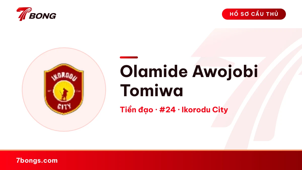 Olamide Awojobi Tomiwa — Ikorodu City