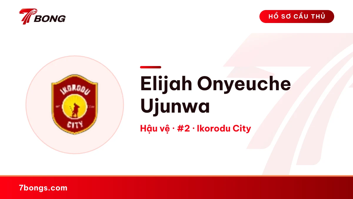Elijah Onyeuche Ujunwa — Ikorodu City