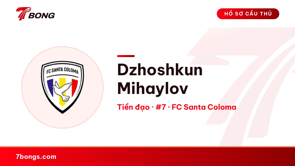 Dzhoshkun Mihaylov — FC Santa Coloma