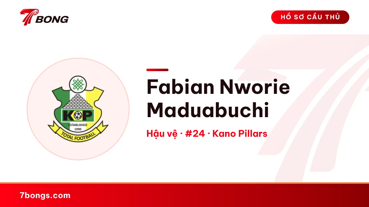 Fabian Nworie Maduabuchi — Kano Pillars