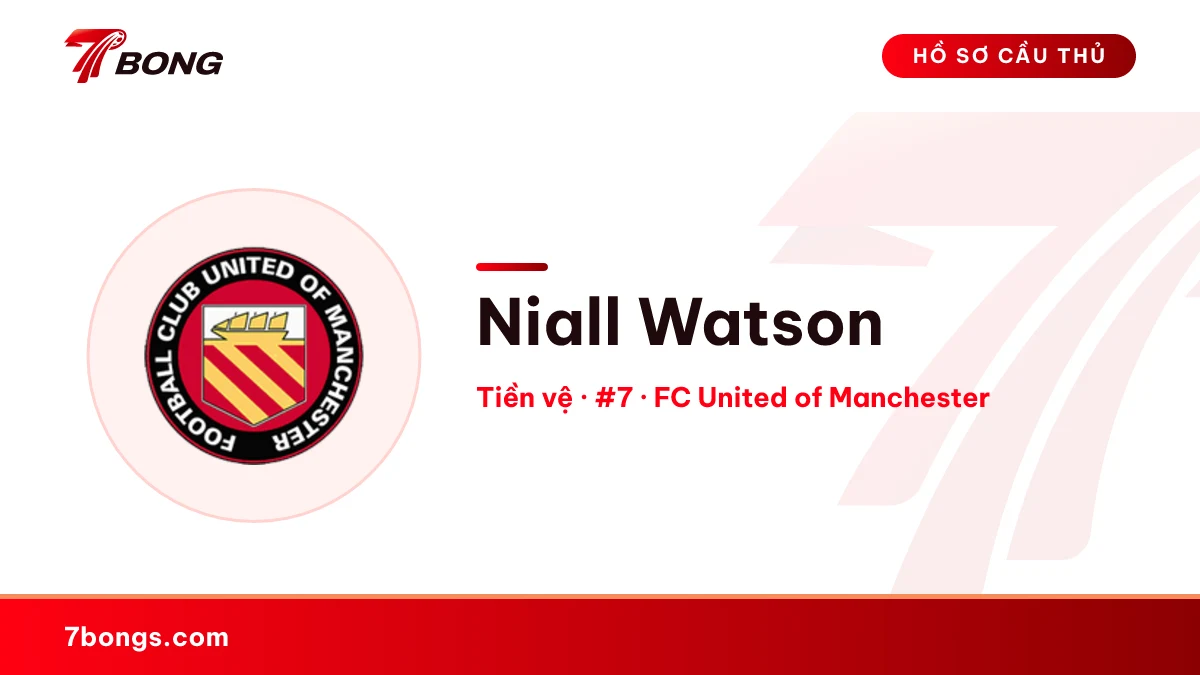 Niall Watson — FC United of Manchester