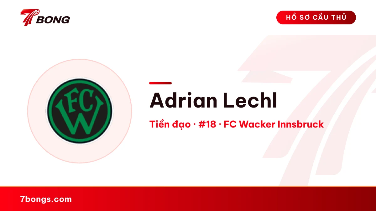 Adrian Lechl — FC Wacker Innsbruck