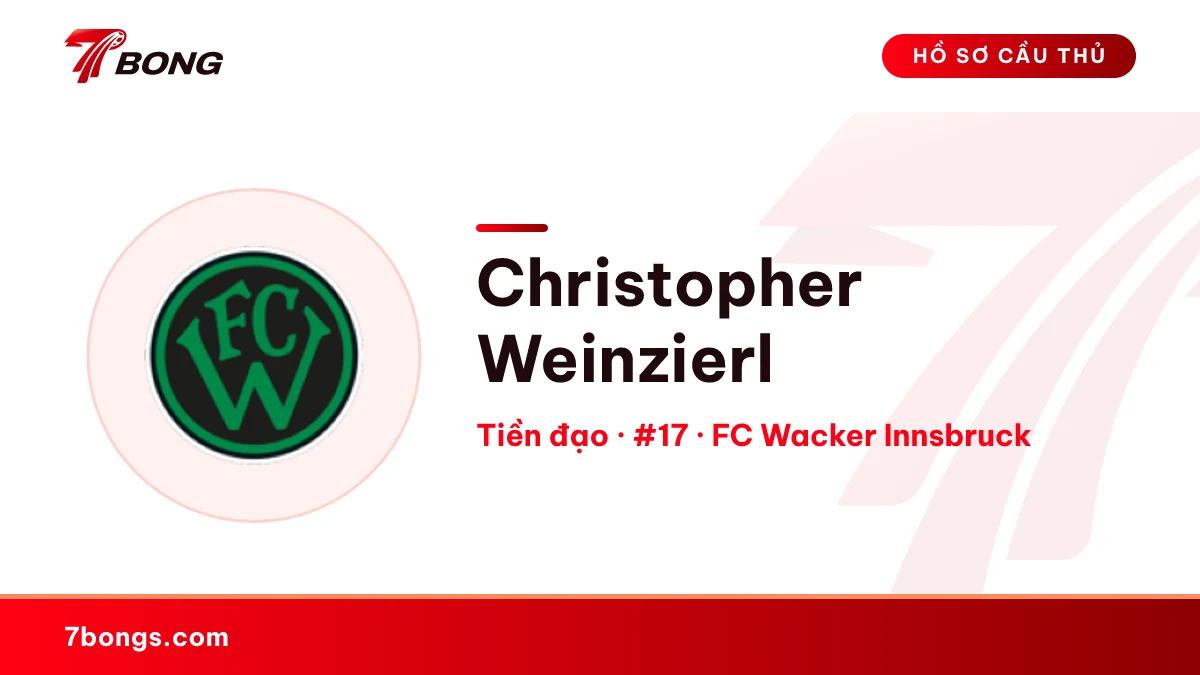 Christopher Weinzierl — FC Wacker Innsbruck