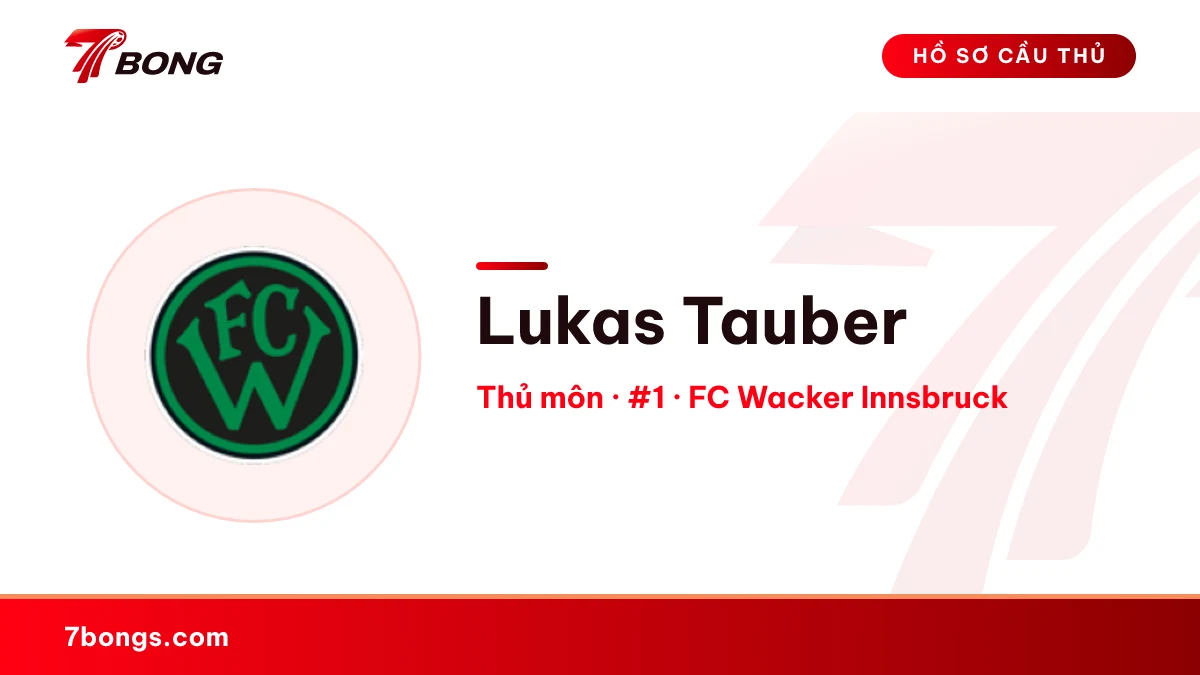 Lukas Tauber — FC Wacker Innsbruck