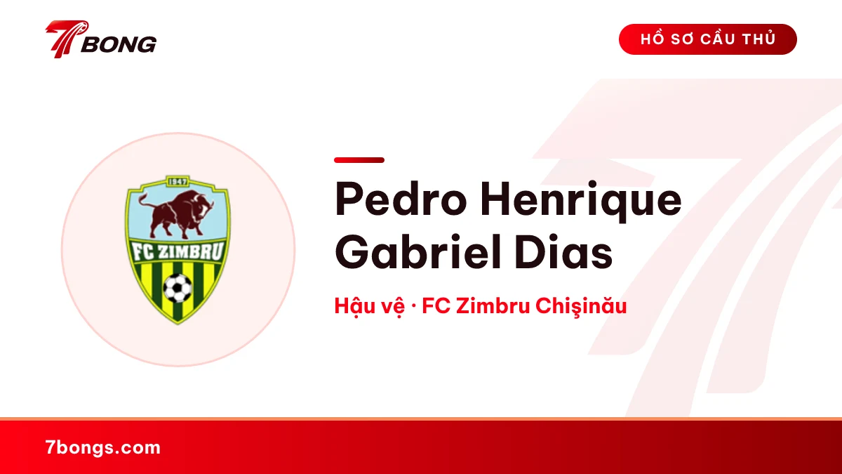 Pedro Henrique Gabriel Dias — FC Zimbru Chişinău