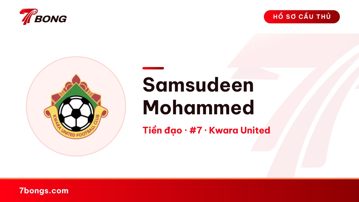 Samsudeen Mohammed — Kwara United