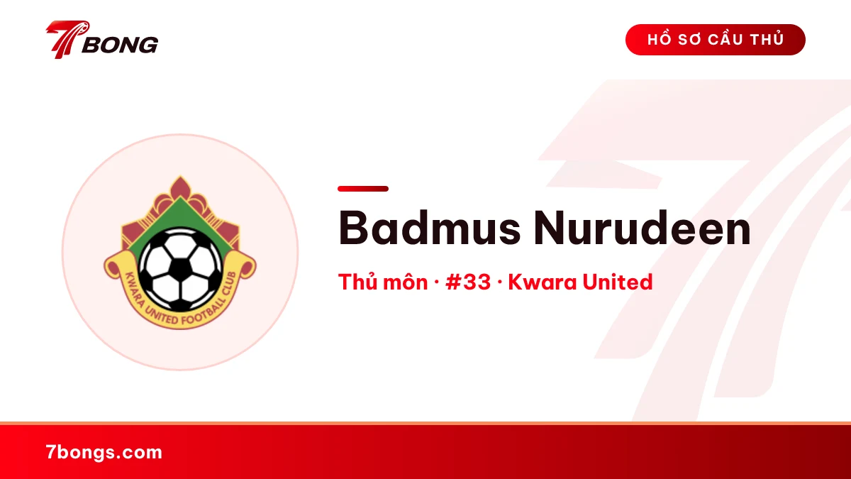 Badmus Nurudeen — Kwara United