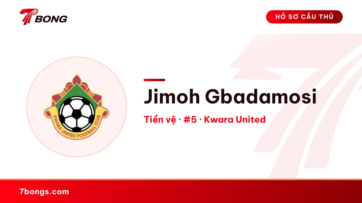 Jimoh Gbadamosi — Kwara United