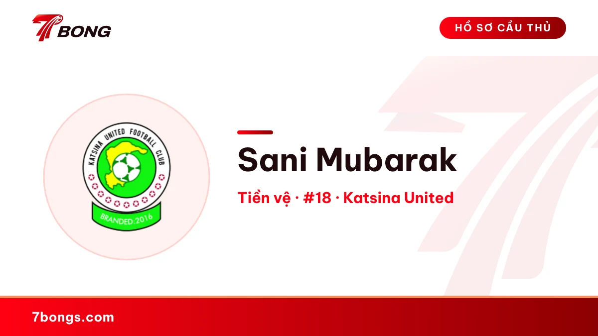 Sani Mubarak — Katsina United