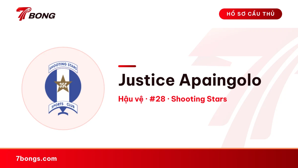 Justice Apaingolo — Shooting Stars