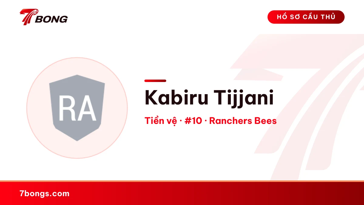 Kabiru Tijjani — Ranchers Bees