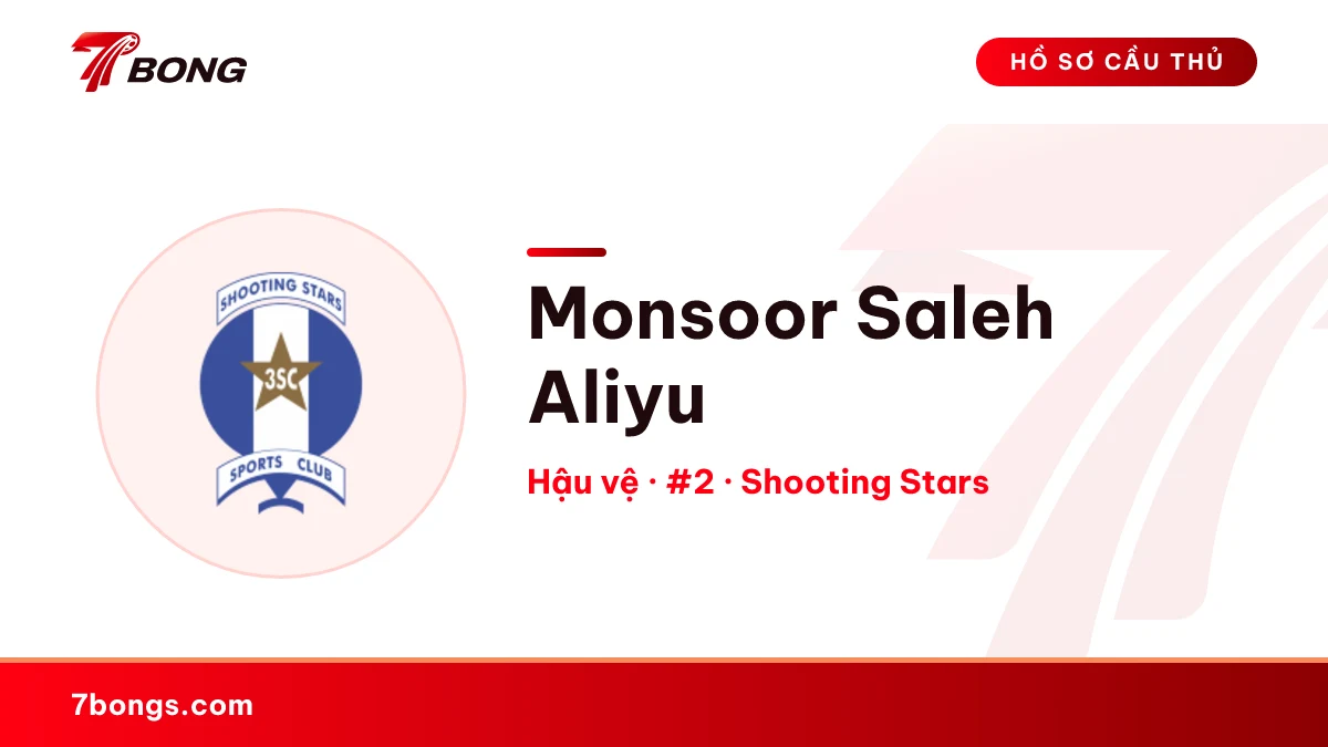 Monsoor Saleh Aliyu — Shooting Stars