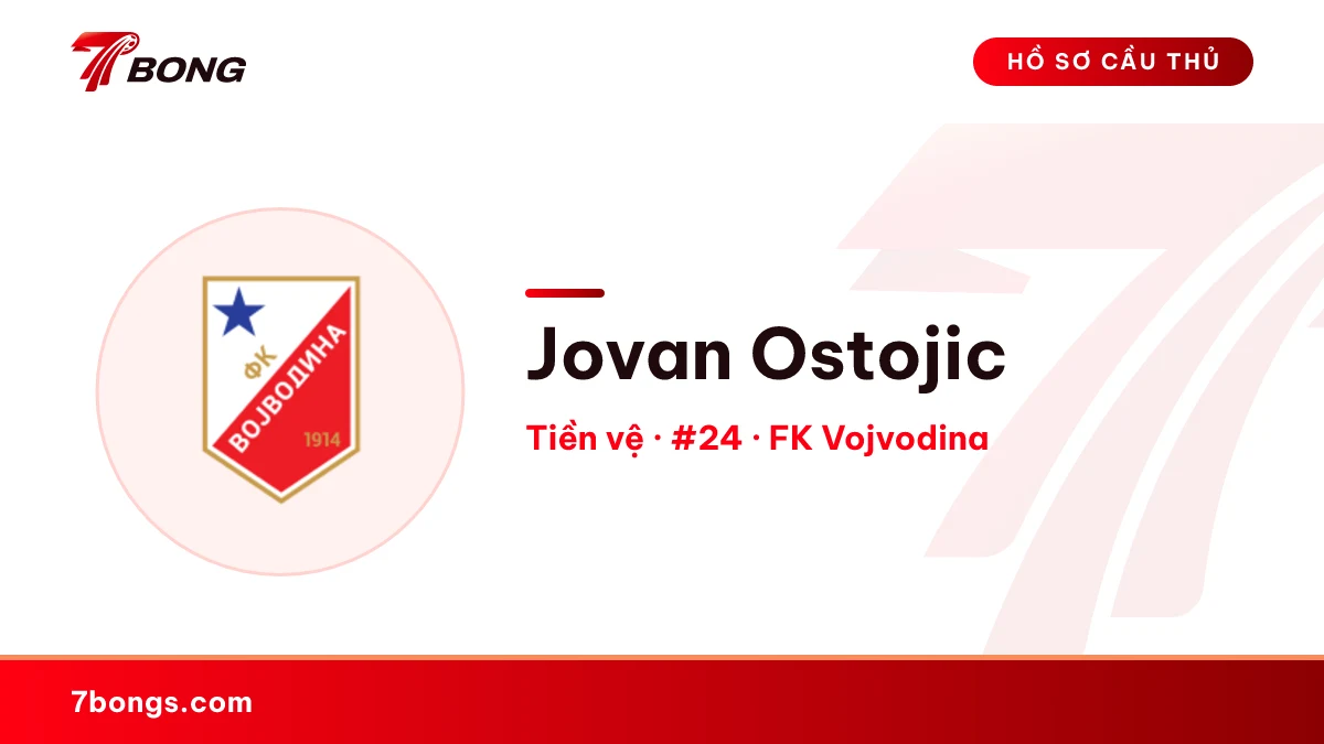 Jovan Ostojic — FK Vojvodina