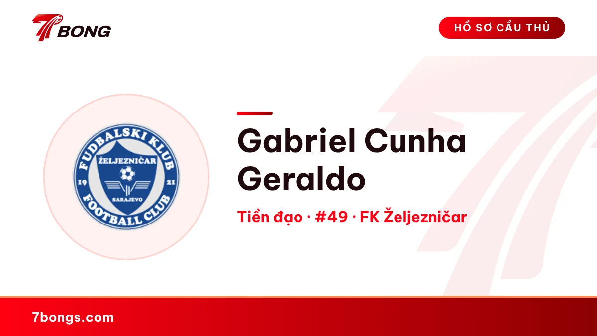 Gabriel Cunha Geraldo — FK Željezničar
