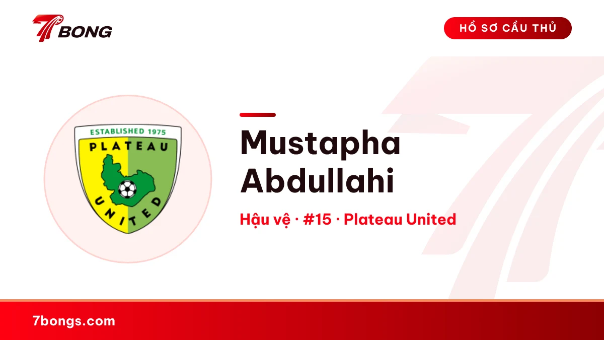 Mustapha Abdullahi — Plateau United